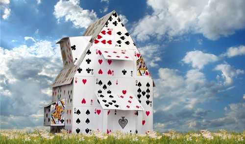 chateau de cartes